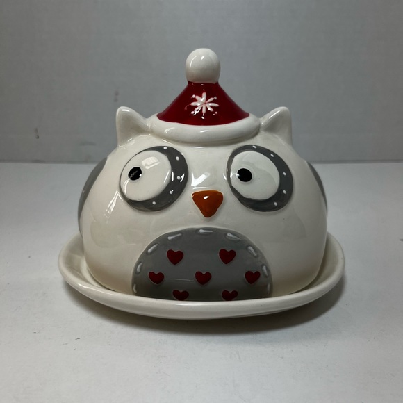 Nauvoo House butter/cheese ball dish - Picture 1 of 6
